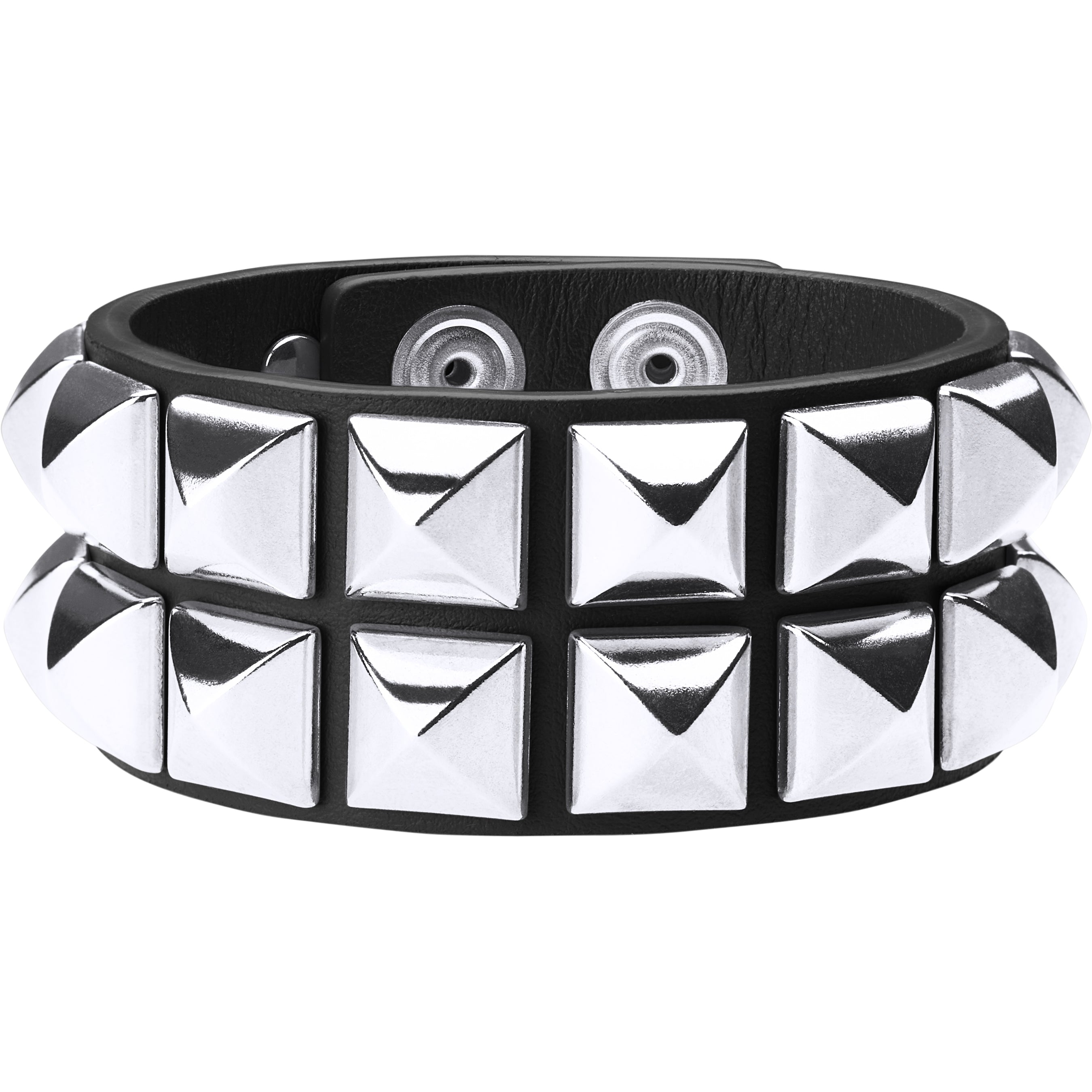 Studded Leather Bracelet view 6